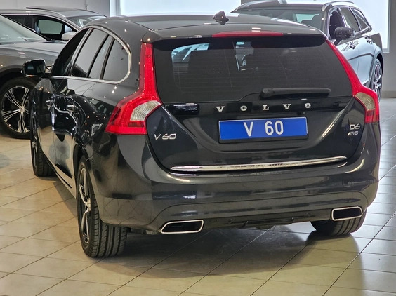 Volvo V60 cena 79900 przebieg: 231000, rok produkcji 2014 z Jeziorany małe 562